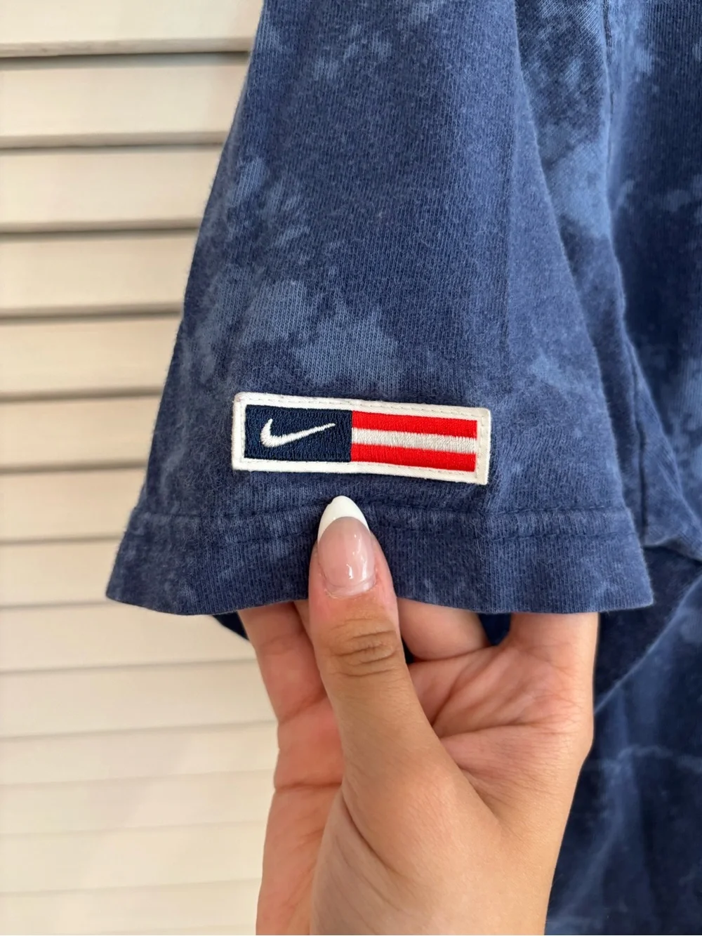 Nike Blue Graphic Crewneck Tee